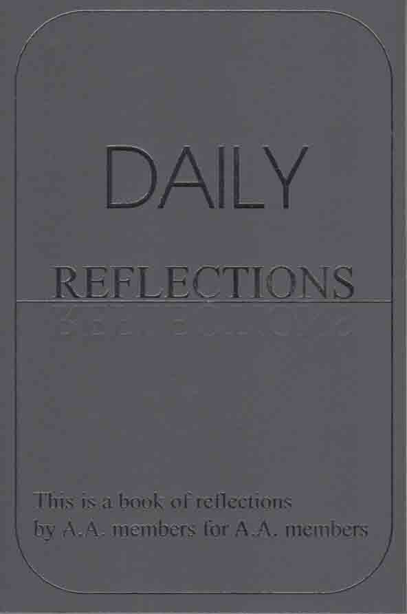 Daily Reflections Large Print Edition - Alcoholics Anonymous Book