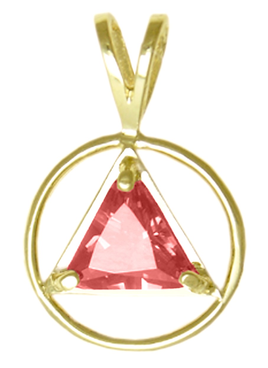 AA Necklace Pendant  Alcoholics Anonymous Pendants