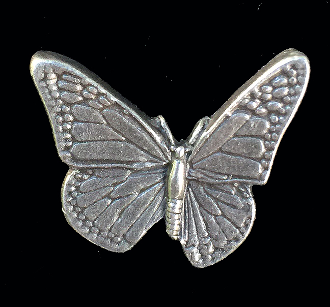 Pewter Butterfly Lapel Pin Pewter Butterfly Lapel Pin