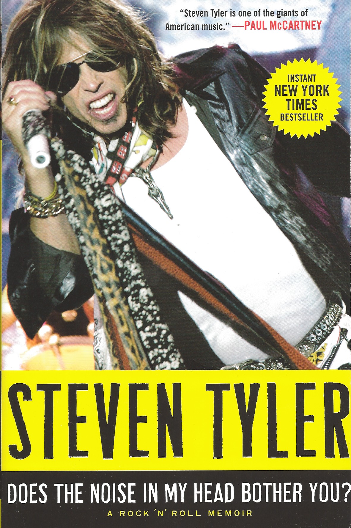 Does The Noise In My Head Bother You Steven Tyler Autobiography