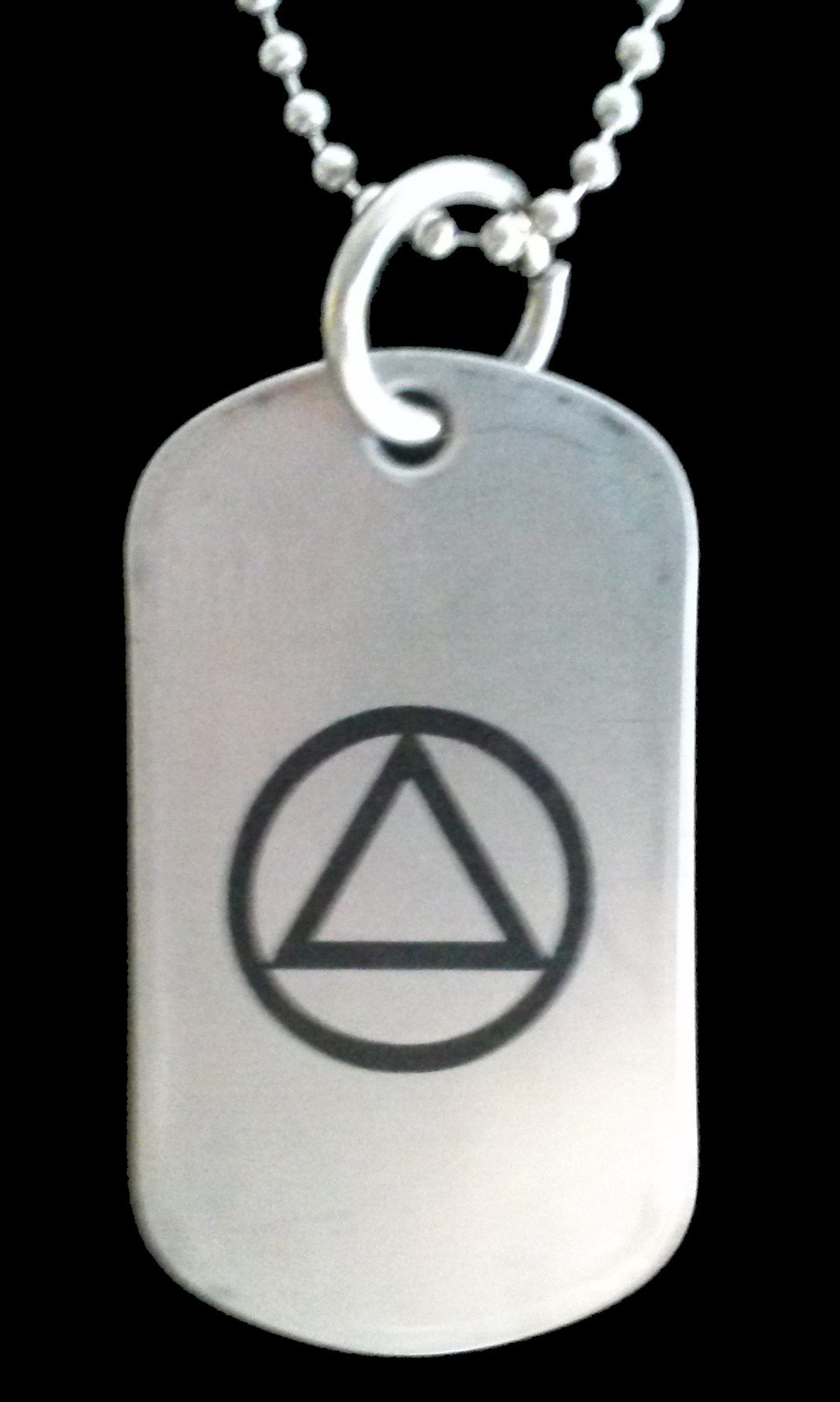 AA Military Style Dogtag Necklace