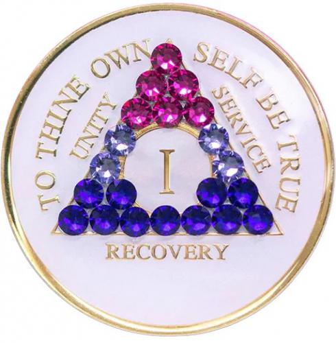 front of medallion
