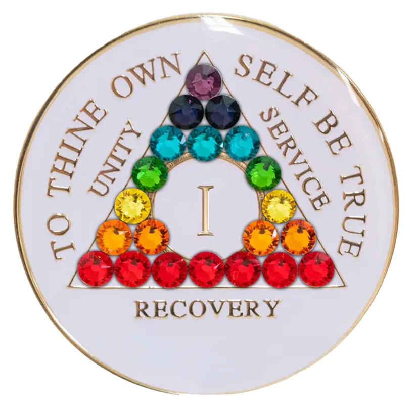 front of medallion