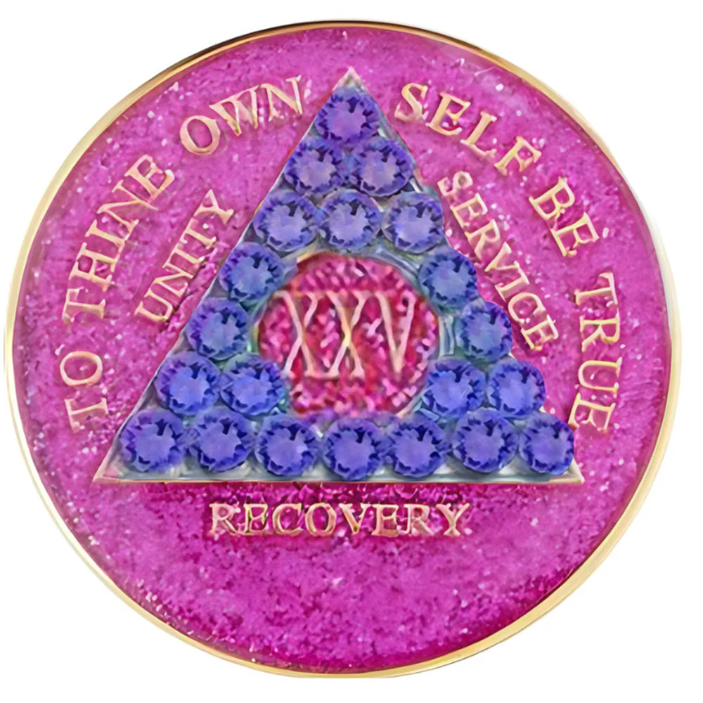 front of medallion