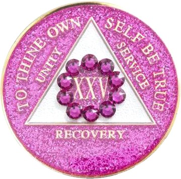 front of medallion