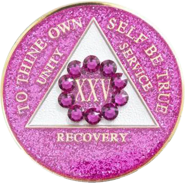 front of medallion