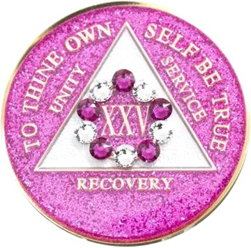front of medallion