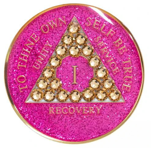 front of medallion
