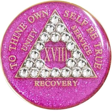 front of medallion