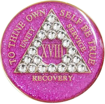 front of medallion