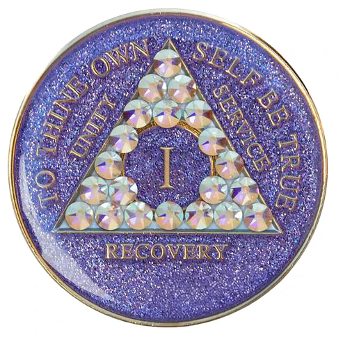 front of medallion