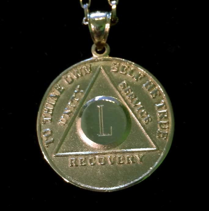 Gold AA Medallion Pendant 10K  Size & Fit Guide 