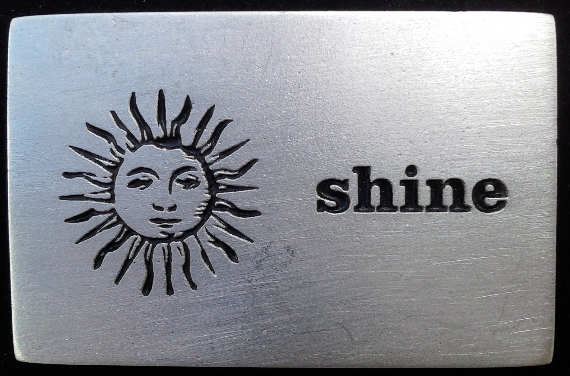 Hand Crafted Pewter "SUNSHINE"