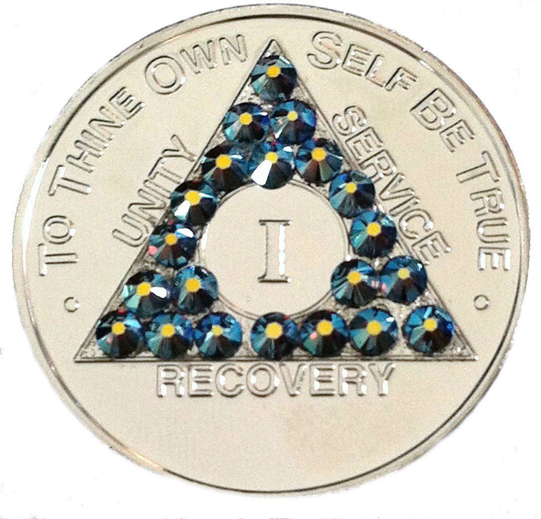 Nickel Amethyst Crystallized Medallion