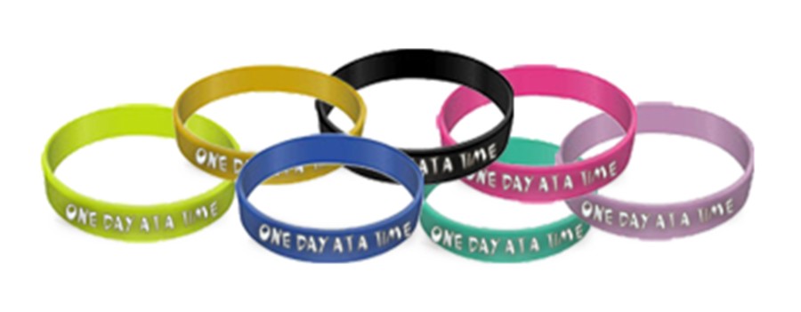 Silicone Powerlifting Wristbands | Rubber Bracelets | A7