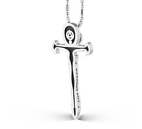 Silver Ankh Cross Pendant Medium