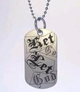 Mini Dog Tag Necklace No