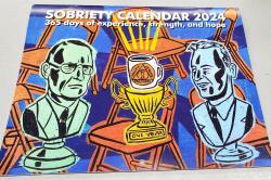 Sobriety Calendar 2024