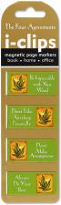 The Four Agreements i-clips page markers