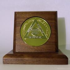 12 AA or NA Coin Holder Hardwood Plaque, 12 Step Recovery Coin Holders and  Displays :Recovery-World