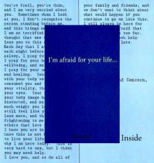 Anorexia Recovery Card