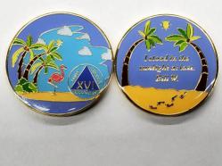 Beach Tri-Plate Medallion