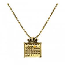 CrownNecklaceBrass