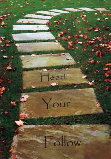 Follow Your Heart Inspirational Token