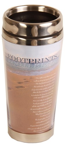 Footprints Travel Mug