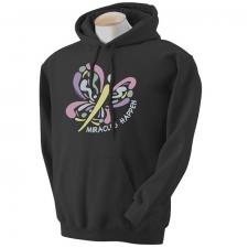 Miracles Happen Hoodie-Black