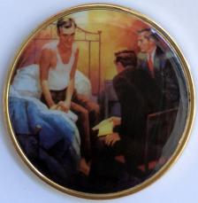 Man on the Bed Painting