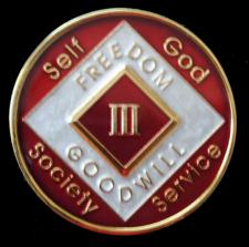 Red NA Medallion