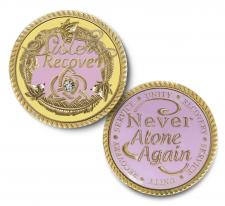 Sisters in Recovery Snapdragon Medallion