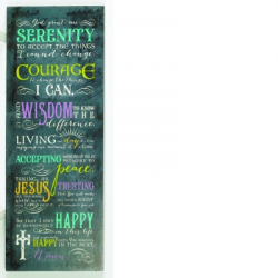 Serenity Wall Plaque