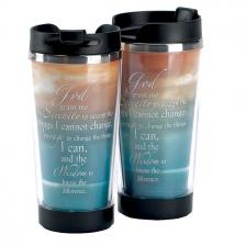 9.5 Ounce Serenity Prayer Travel Mug