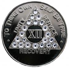 Silver Diamond Bling Pendant