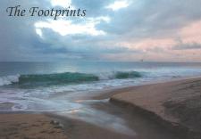 AA Footprints Inspirational Card
