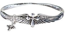 Serenity Mobius Bracelet With Wings