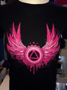 Wings of AA Ladies T-shirt