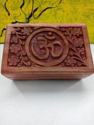 Carved Filigree Om