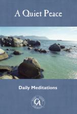 A Quiet Peace (C.A. Fellowship Meditation Book) (Softcover)