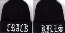 Black Crack Kills Beanie