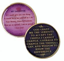 My Daughter Recovery Medallion