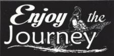 Enjoy The Journey Sticker