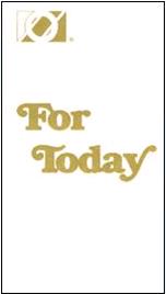 For Today Recovery Book