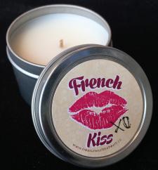 French Kiss Mini Tin Candle