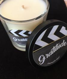 Glass Soy Candle- Gratitude