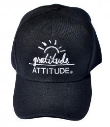 Gratitude Attitude Black Baseball Cap