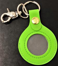 Two Sided Green Medallion Fob