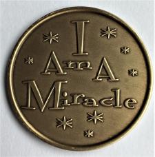 I Am A Miracle Bronze Medallion 